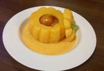 【年夜饭】金沙金蛋金瓜盅的做法