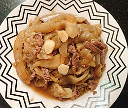 牛肉丝蒜香茄子的做法