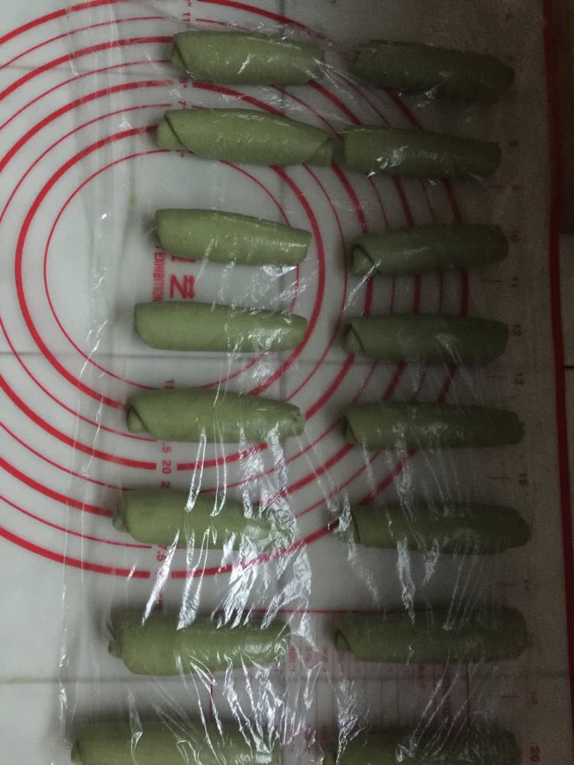 抹茶椰蓉莲花酥的做法图解7