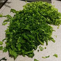 素丸子虾仁茼蒿版的做法图解3