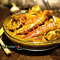帝王蟹的料理【咖喱蟹VS姜葱蟹】的做法图解32
