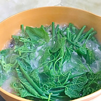 鲜掉眉毛｜上汤龙须菜的做法图解6