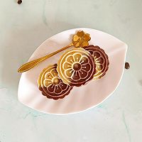#烘焙美学大赏# 免烤箱的双色豌豆糕的做法图解16