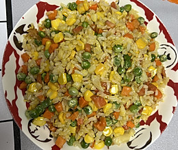 杂菜蛋炒饭的做法