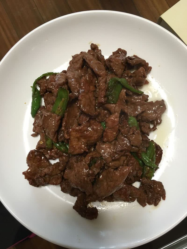 杭椒炒牛肉