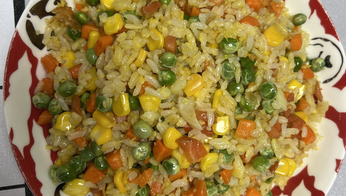 杂菜蛋炒饭