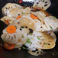 #中秋香聚 美味更圆满#炝炒莲藕的做法图解6