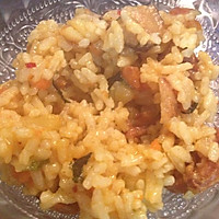 咖喱电锅焖饭的做法图解4
