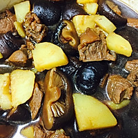 土豆香菇炖牛肉的做法图解5