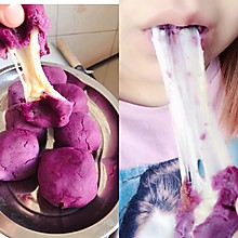 拉丝紫薯小方