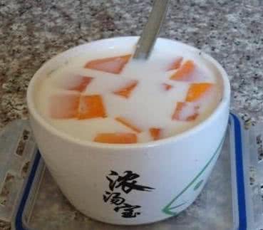 木瓜牛奶汤