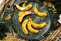 “沧桑”的香蕉—创意面点的做法
