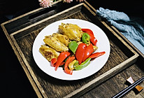 彩椒蚝油焖鸡翅的做法