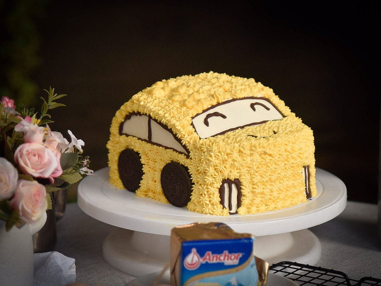 汽车生日蛋糕||Car birthday cake的做法