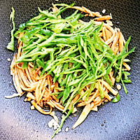青椒炒杏鲍菇的做法图解9
