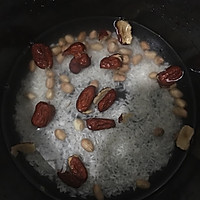 红豆花生补血粥（来大姨妈简单动手版）的做法图解3