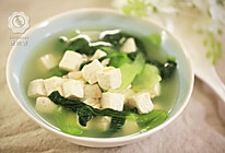 青菜豆腐汤-迷迭香的做法