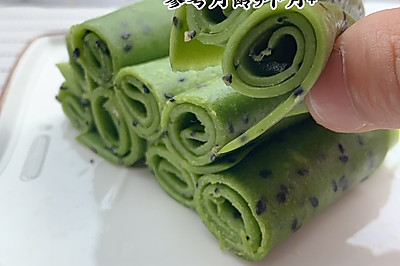 香软菠菜蛋饼