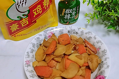 素炒杏鲍菇