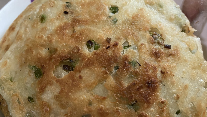 酥脆葱油饼