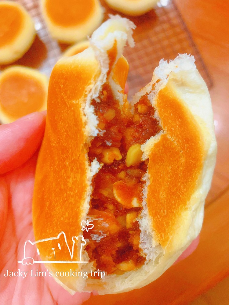 香甜可口的坚果红豆沙饼——超软！的做法