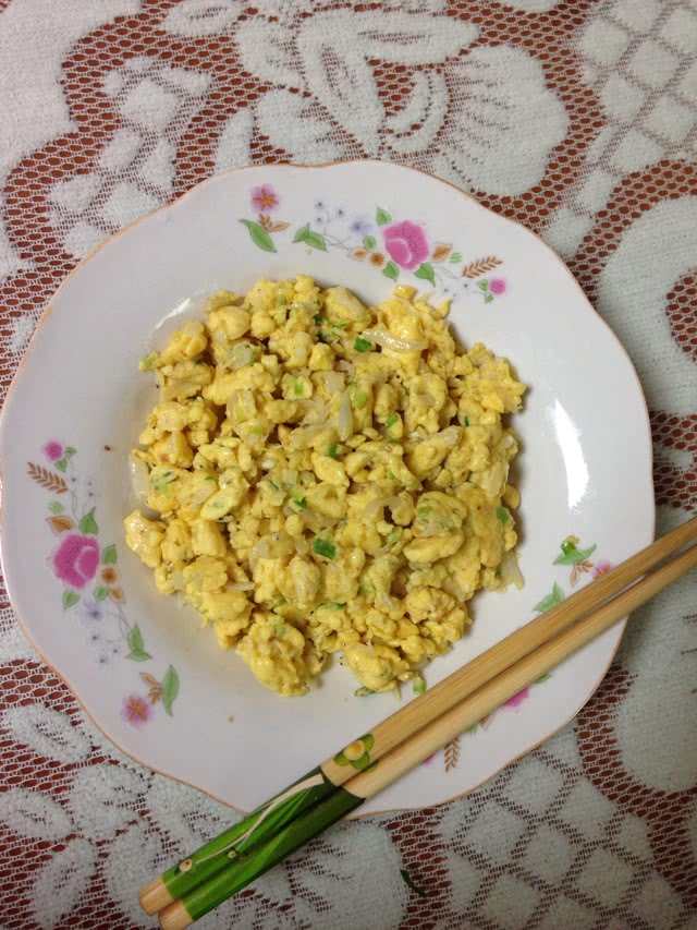 银鱼炒蛋的做法图解9