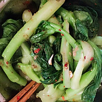 翠色小菜心的做法图解2