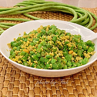 炒豆角松的做法图解7