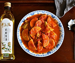 #名厨汁味正当夏#三伏天最简单减脂餐番茄炖西葫芦的做法
