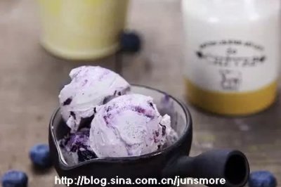 蓝莓冰淇淋（转自君之）