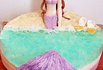 美人鱼海洋慕斯蛋糕#夏日时光#的做法