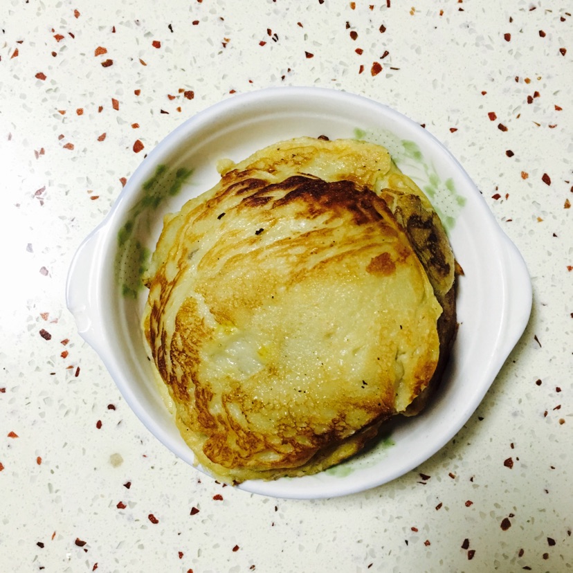 香蕉牛奶饼的做法图解5