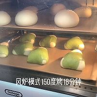 #浓情端午 粽粽有赏#粽子椰蓉面包的做法图解26