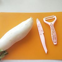 白玉萝卜片的做法图解3