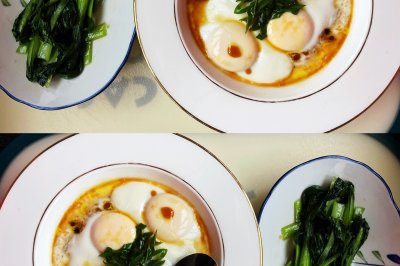 肉饼蒸蛋 快手早餐