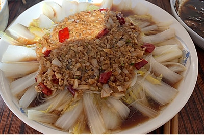 蒜蓉粉丝娃娃菜