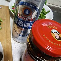 辣椒韭菜苔炒扇贝肉的做法图解4