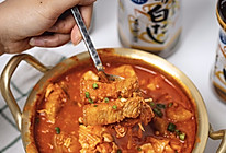 韩式五花肉辣白菜大酱汤的做法