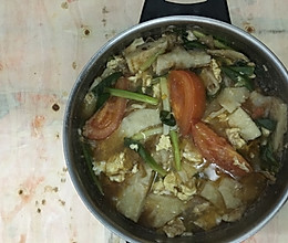 简易烩饼的做法