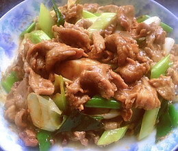 葱爆羊肉的做法