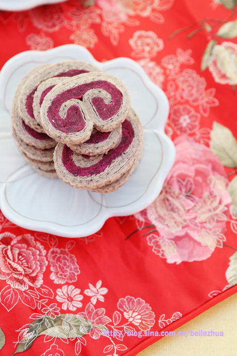 黑芝麻紫薯酥&黑芝麻紫薯塔