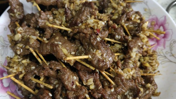牙签牛肉