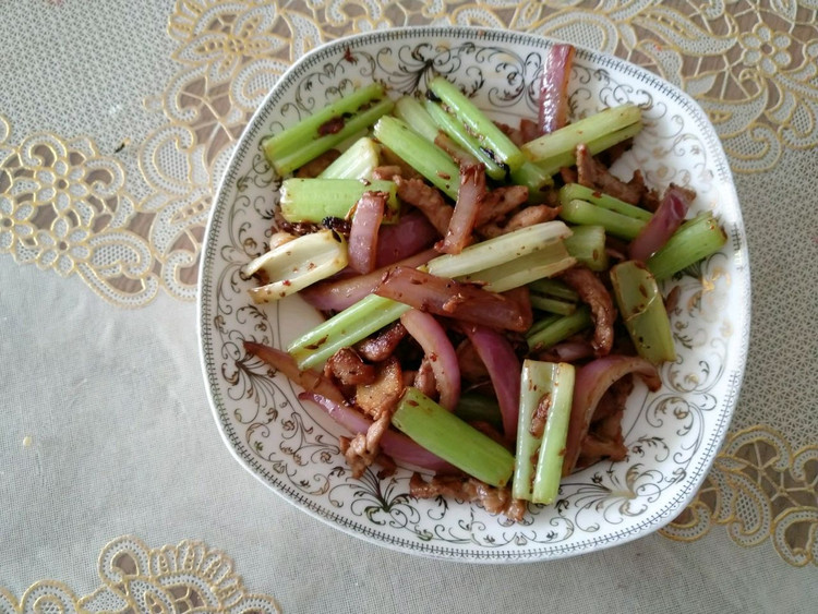 快手早餐之孜然肉条的做法