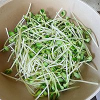 #滴滴鲜香 味道美极#清炒豌豆苗的做法图解4