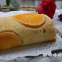 香橙海绵蛋糕卷的做法图解28