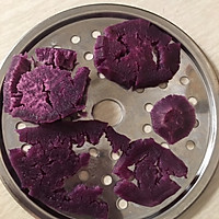 芝士紫薯泥火腿三明治的做法图解1