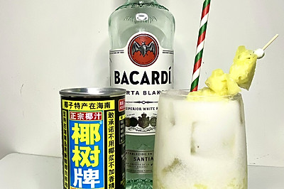 自制简易版椰林飘香鸡尾酒