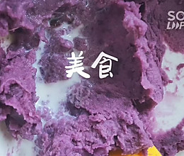 #紫薯夹心小蛋糕#的做法