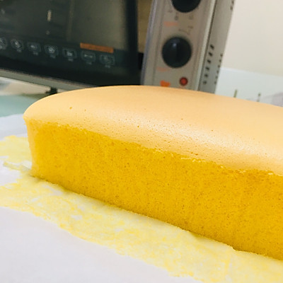 古早味蛋糕(烫面水浴法 8寸方盘)