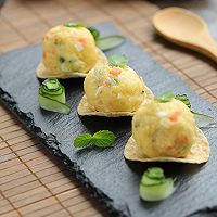 #一起土豆沙拉吧#日式土豆沙拉球的做法图解12